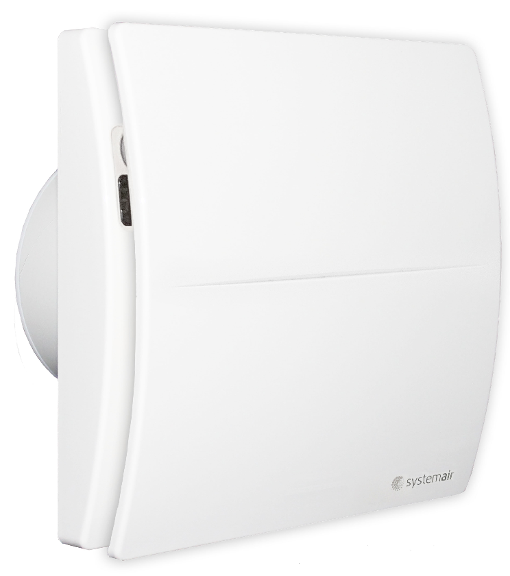 BF MX, Single-flow decentralised ventilation unit suitable for bathrooms and toilets