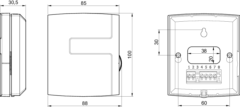 ECBasic #24807, Rozmery