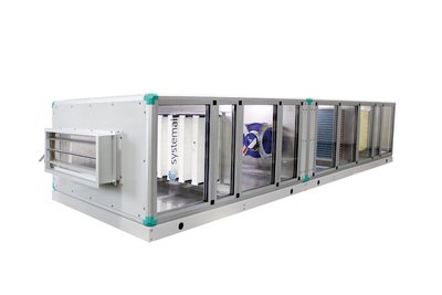 BA Hygiene, Modular air handling unit with enhanced energy efficiency and certified by Eurovent for hygienic applications 