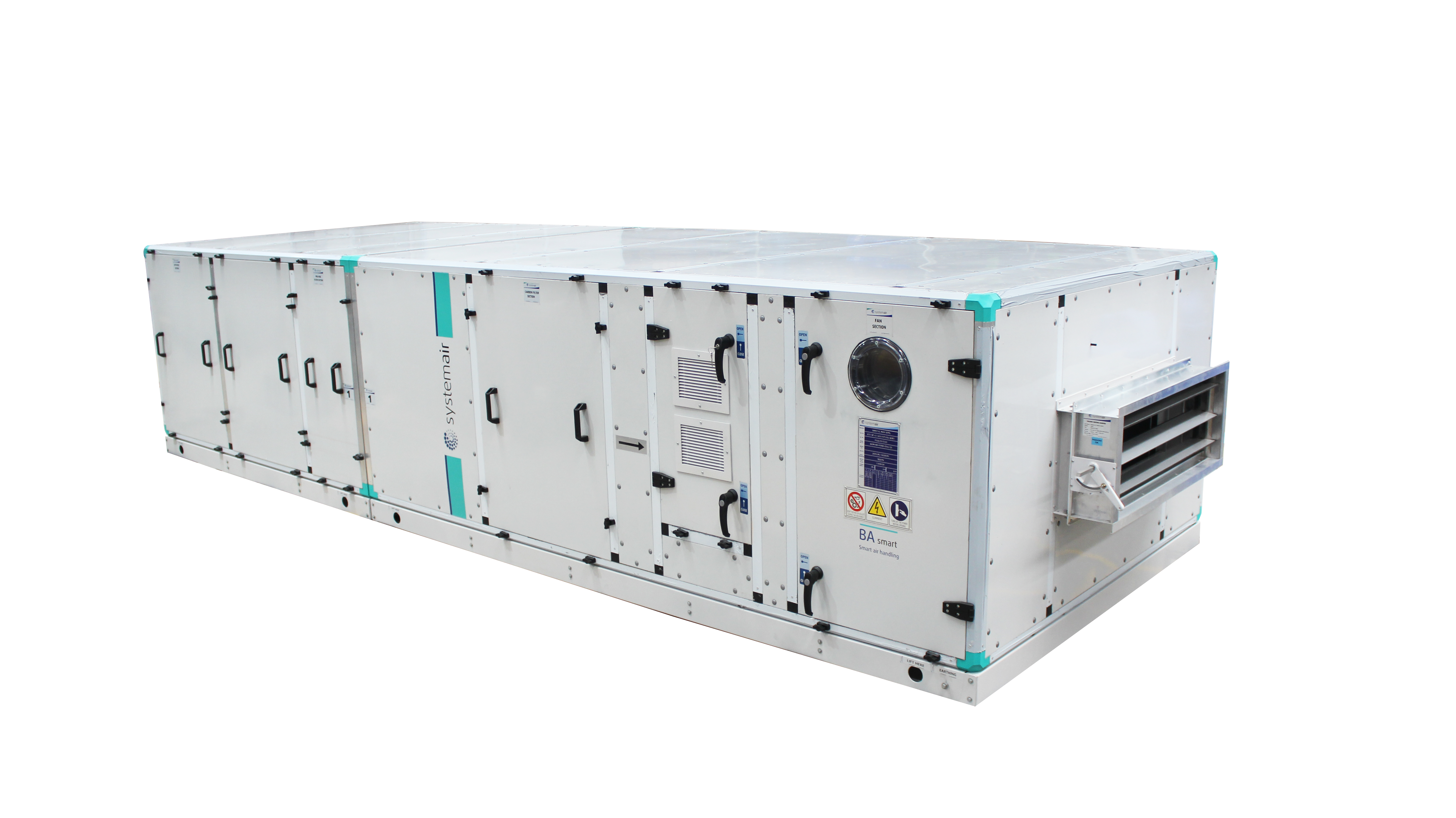 BA Unit, Highly flexible air handling units