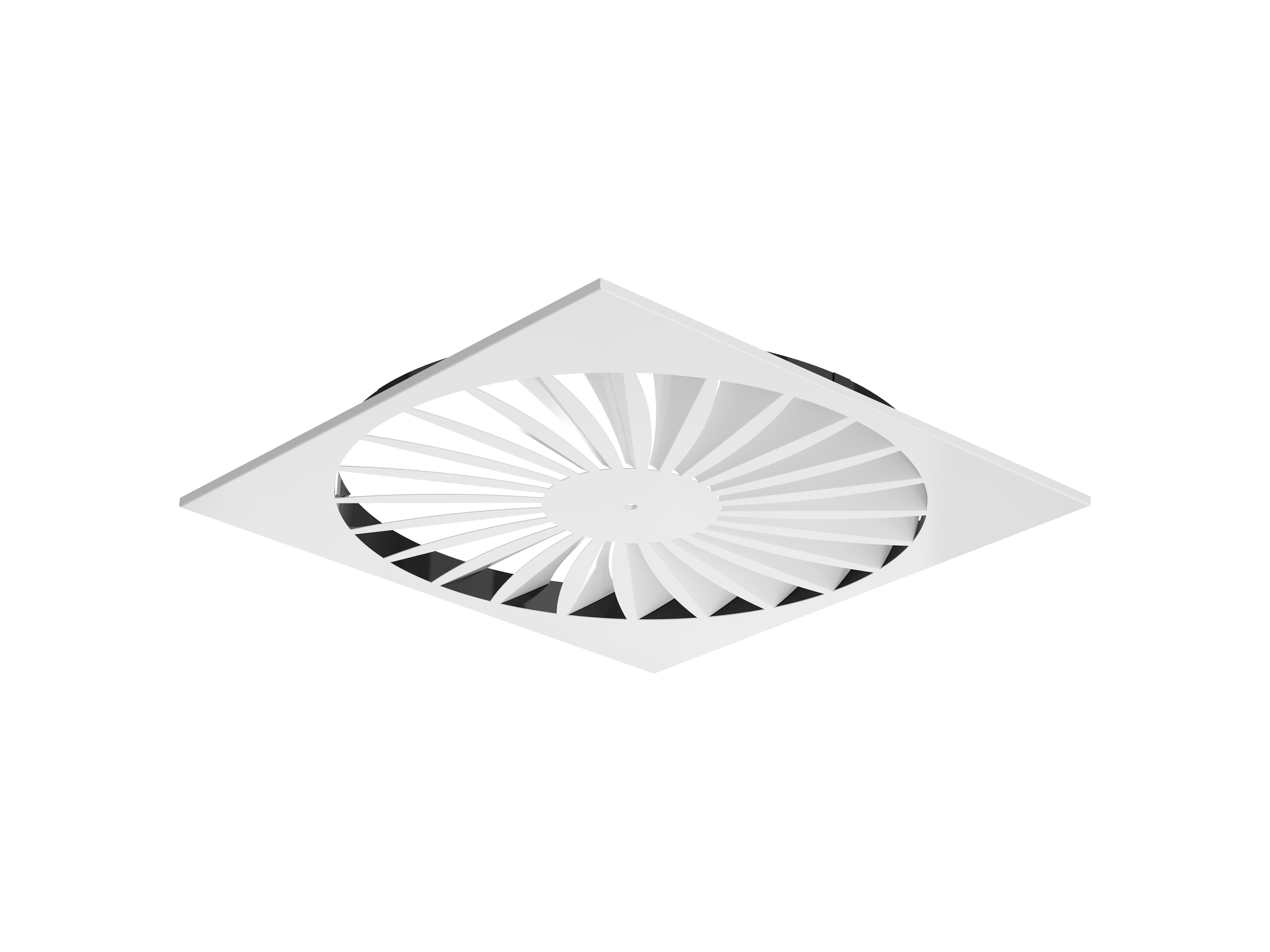 VVKN-B-S, Swirl ceiling diffuser for efficient and comfortable air distribution