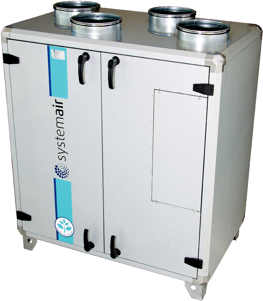 Topvex TR, Centrales de traitement d'air connectées par le haut avec échangeurs de chaleur rotatifs et gamme de débits d'air : 400 à 4 000 pcm